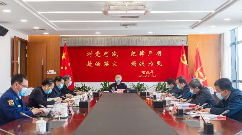 看操逼黄片黄明在应急管理部党委会上强调 着力加强党委班子自...